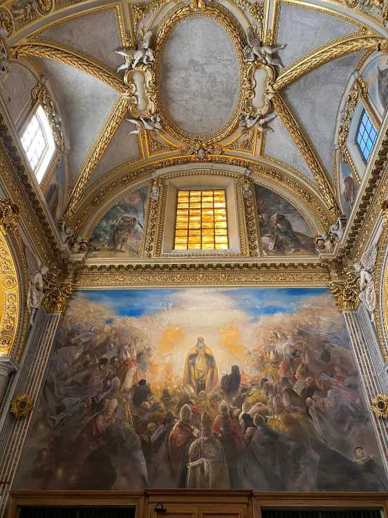 Monte Cassino war tours the Abbey now. The church