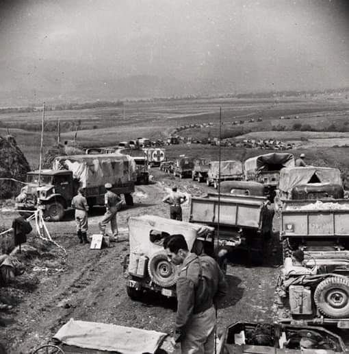 Canadians in the Liri Valley Battlefield Tour old picture