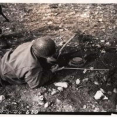 36th Texas Division Battlefield Tour minefields