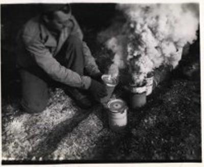 36th Texas Division Battlefield Tour smoke