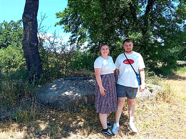 Melfa River crossing battlefield tour for Canadians