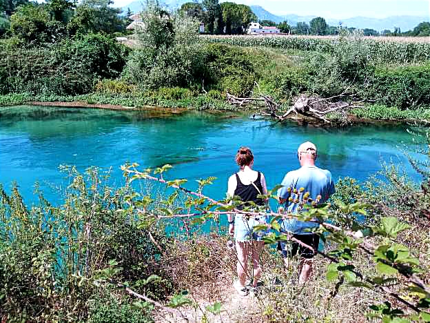 Monte Cassino Battlefield tours for Americans along the Rapido River