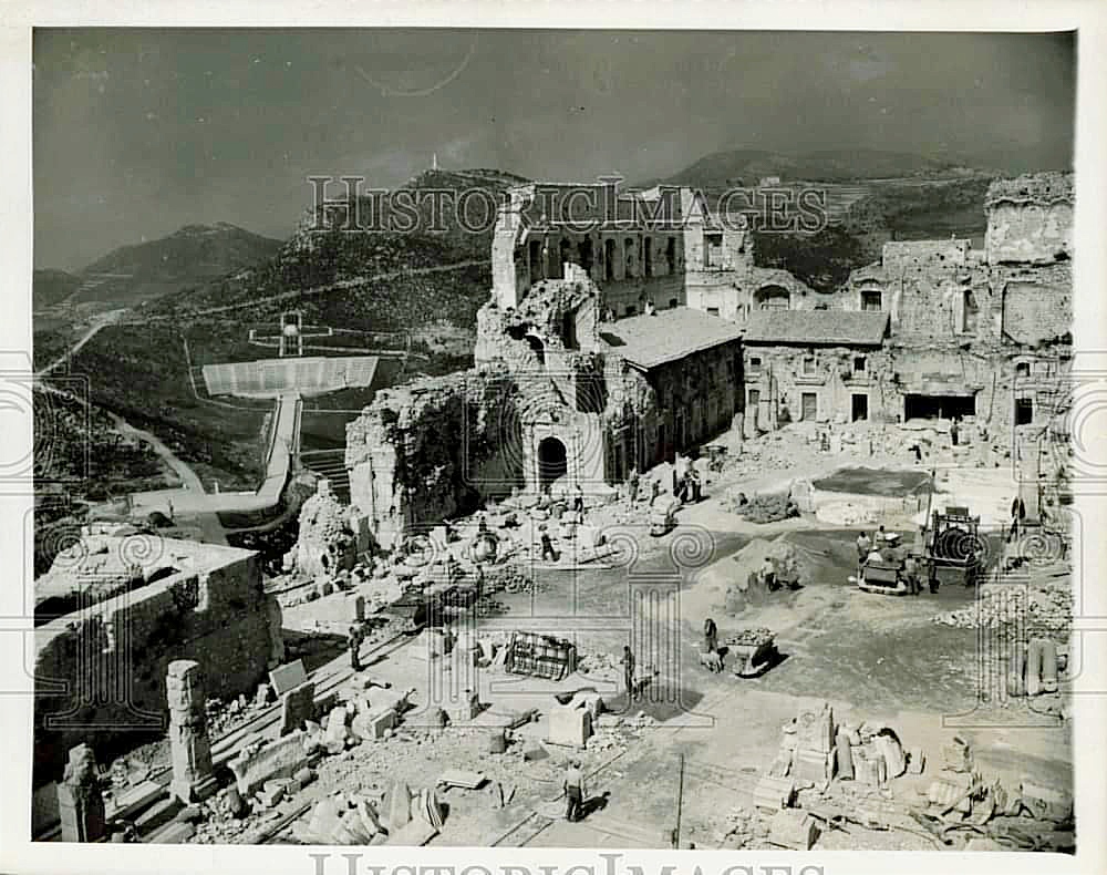 The rebuilding of Monte Cassino Abbey