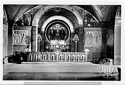 Monte Cassino before the war the crypt