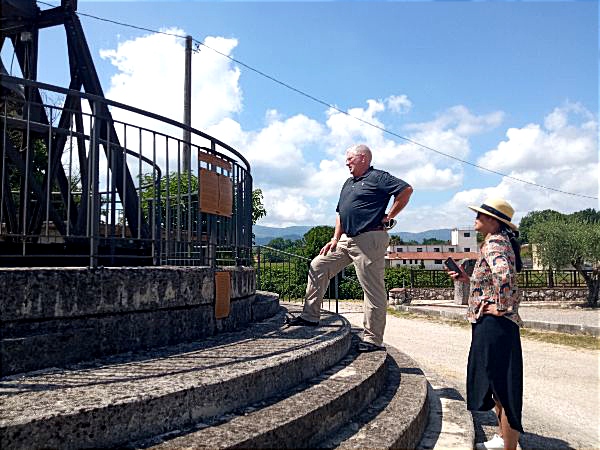 Monte Cassino Battlefield tour for Nisei